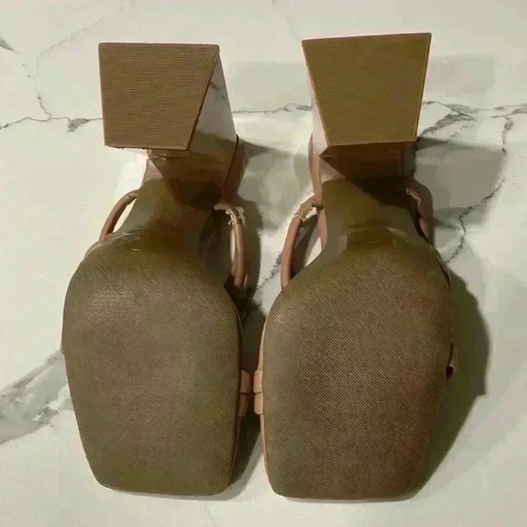 Abound Audrey Tubular Strappy Block Heels Size 5.5 - Picture 3 of 5